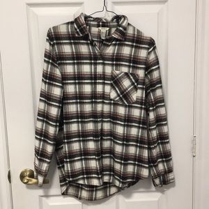 Soft oversized plaid